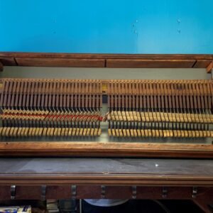 Bench Framed Piano Action:  From an old upright piano more than 100 years old, this piece makes a grand statement $249