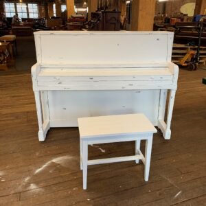 Farmhouse Piano:  For the biggest current trend in home décor, check out this Farmhouse piano, 1964 Everett 45" Studio would really look great in any home. $2,399