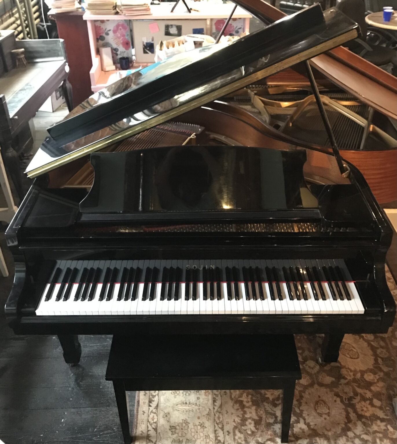 1976 5 foot 1 kimball baby grand piano