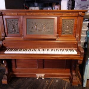 Restored Late 1880's C. C. Briggs and Co. 57" Rosewood and Mahogany Style I. Upright Piano $8,999 CLEARANCE SALE MARKED DOWN                                          50% OFF, SAVE $4500...NOW ONLY $4499.50