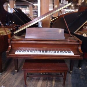 1937 Kimball Satin Mahogany 6'5" Grand Piano $6,099
