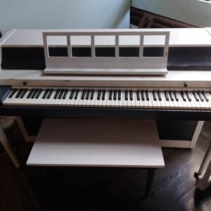 36" Handpainted Two-Tone Black and White Baldwin Spinet $1399