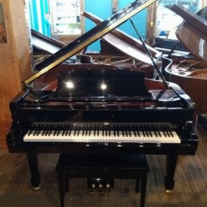 REDUCED PRICE! 2010 Pramberger Model PS-175 High Polish Ebony 5'9" Baby Grand Piano $11,999