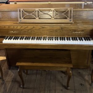 SOLD! 1995 Kawai Model 603-CF Satin Oak French Provençal 43.5" Console Piano $1,899. CLEARANCE SALE MARKED DOWN 30% - NOW ONLY $1329.30