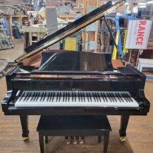 REDUCED PRICE! 1999 Weber Model WSG-50 High Polished Ebony 4'11" Baby Grand Piano $4,999