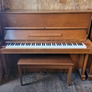 1972 Yamaha Model U1 Satin Light Cherry 48" Studio Piano $4,999