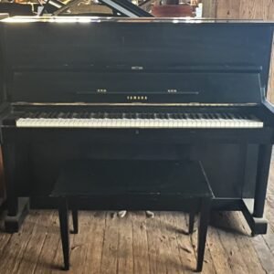 1971 Yamaha Model U1 Satin Ebony 48" Studio Piano $4,499