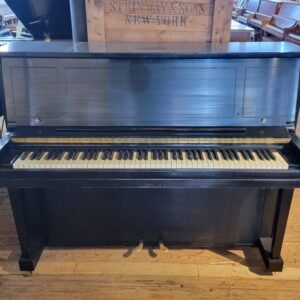 REDUCED PRICE! 1969 Steinway Model 45 Satin Ebony 45" Studio Piano $4,999