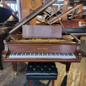 RESTORED! 1919 Mason & Hamlin Model A Satin Mahogany 5'9" Grand Piano $22,499
